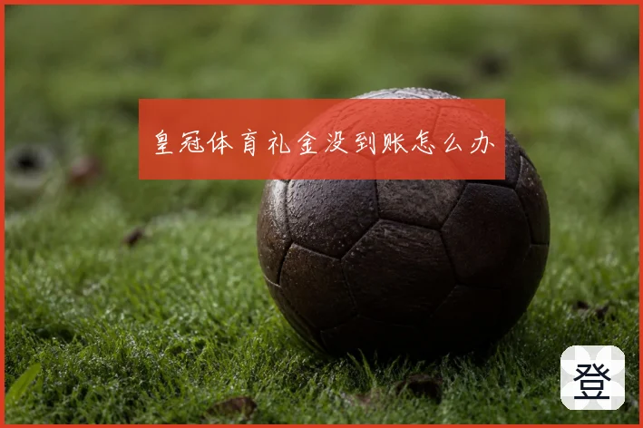 皇冠体育礼金没到账怎么办
